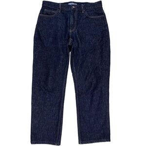 Uniqlo x J.W.Anderson Dark Wash Relaxed Fit Cropped Jeans men's size 33x27